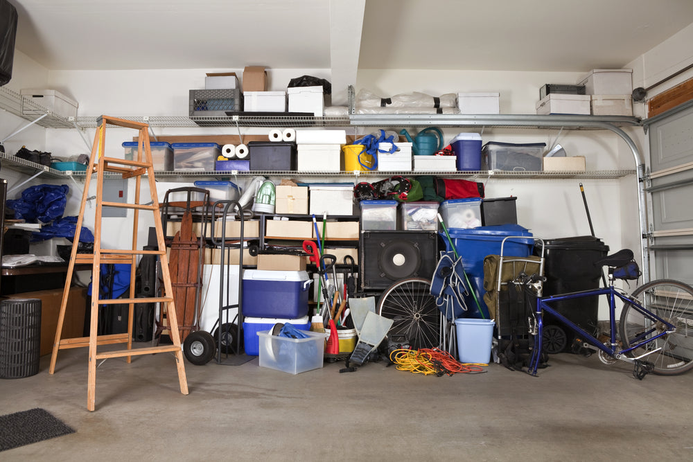 Transforming a Cluttered Garage into a Functional Workspace