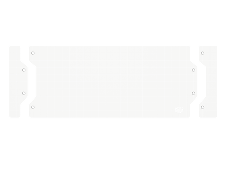 Gator Steel Edge Caps - 2pk White