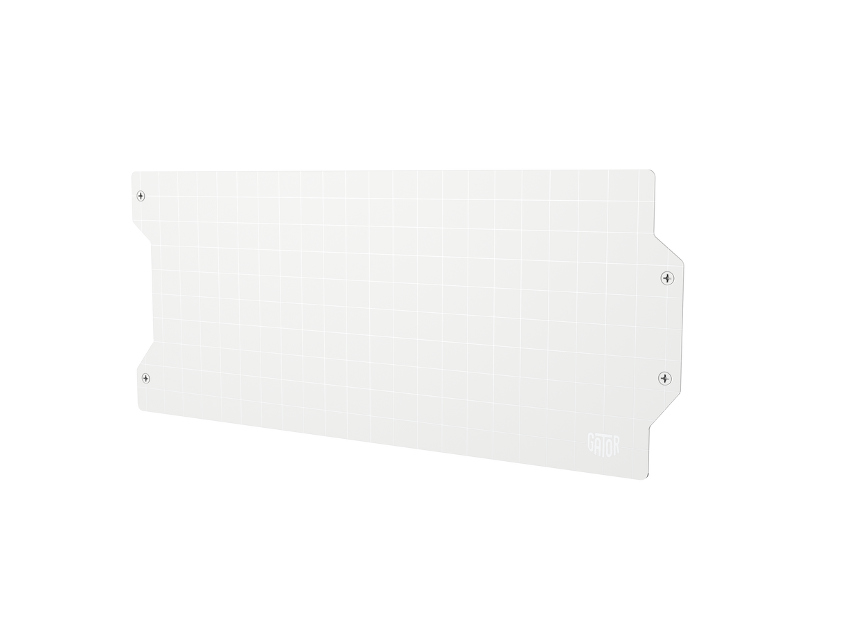 Gator Steel Wall Target White