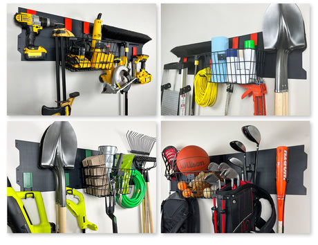 Gator Magnetics Wall Storage & Organisation Intro Kit Black