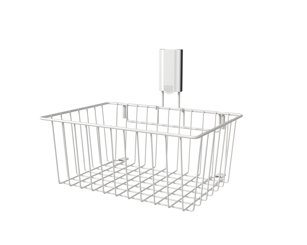 Gator Small Utility Basket - 15kg Capacity White