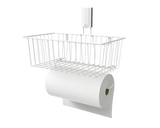 Gator Utility Basket with Towel Bar - 15kg Capacity White